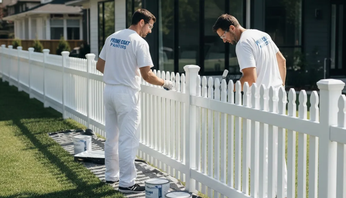 Professional fence painting in Flagstaff AZ with durable finishes for UV and weather protection