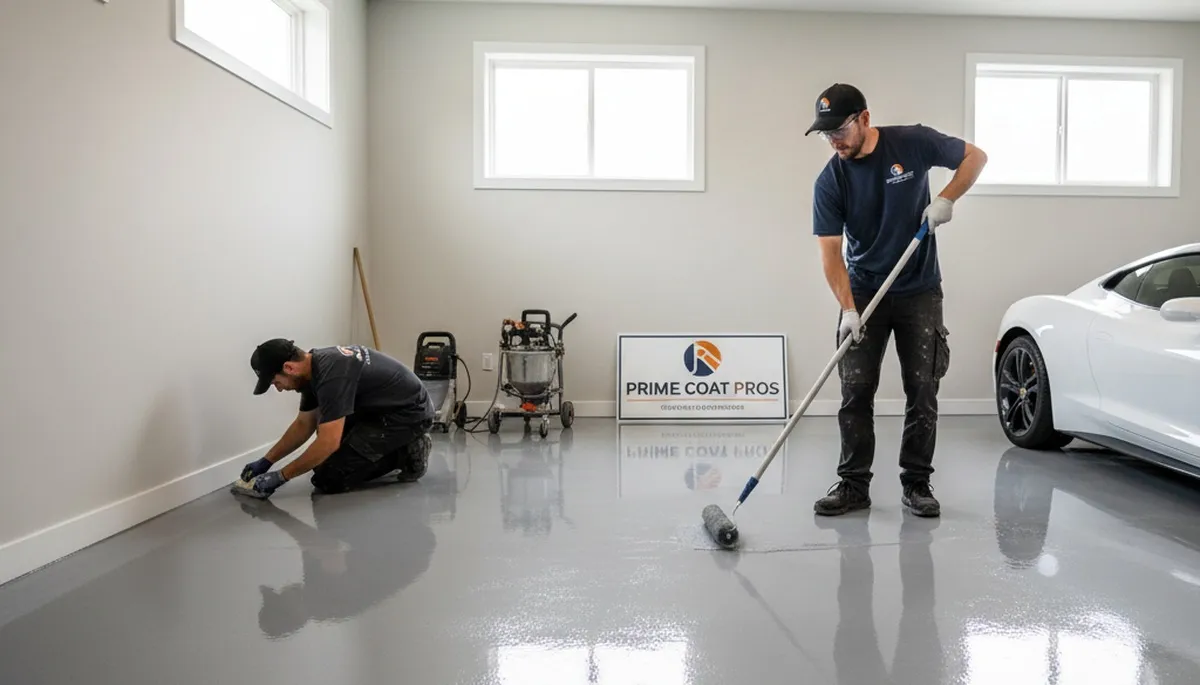 Epoxy garage floor coating in Flagstaff AZ for durable, professional, long-lasting home protection